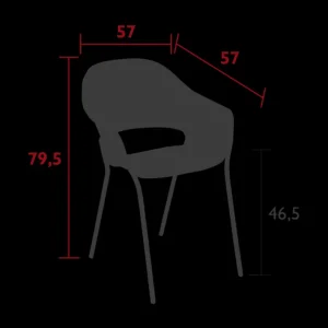 Fauteuil Kate, Fermob
