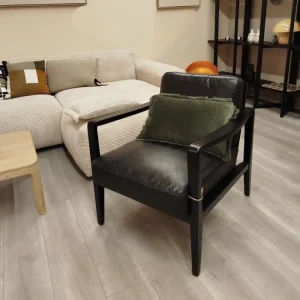 Fauteuil Nieuport cuir, Siba