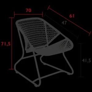 Fauteuil sixties, Fermob