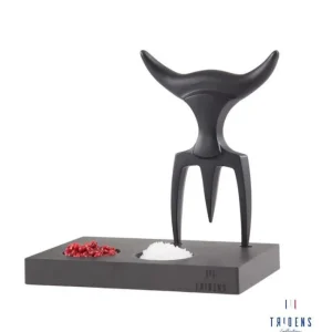 Fourchette à découper avec socle Onyx, Tridens