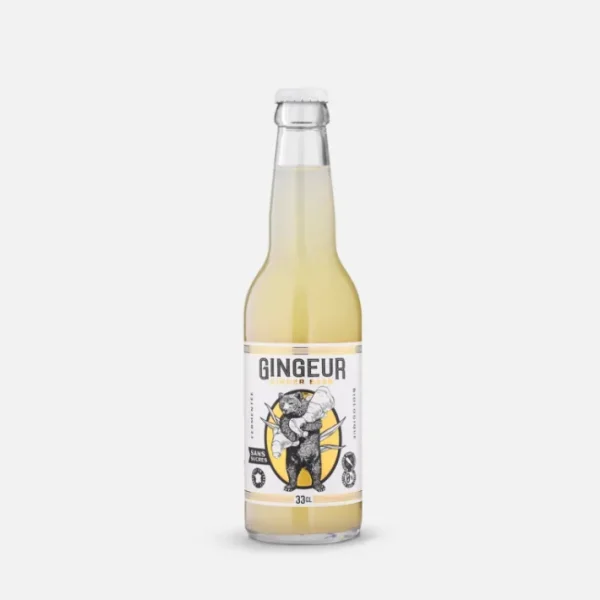 Ginger Beer Sans Sucres Bio 33cl, Gingeur