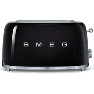 Grille-pain 4 tranches Années 50 Noir, SMEG