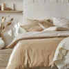 Housse de couette Bons Jours Sable Crème, Essix
