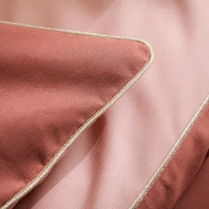 Housse de couette Bons jours rose doré, Essix