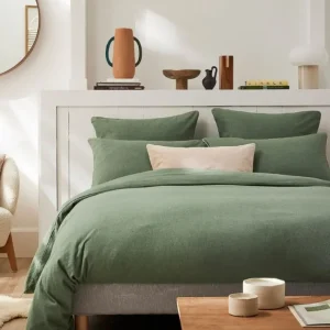 Housse de couette Flanelle Frisson Lichen, Essix