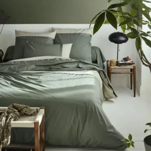 Housse de couette Noa Kaki, Tradilinge
