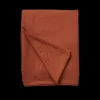 Housse de couette Percale Orange Argile, Sylvie Thiriez