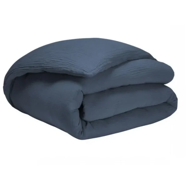 Housse de couette Tendresse Bleu chine, Essix