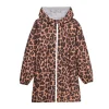 Imperméable Long Amelot Imprimé Léopard, Flotte