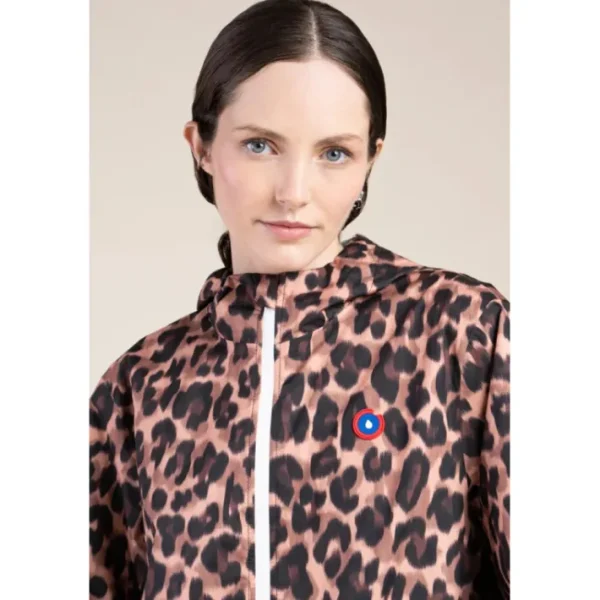 Imperméable Long Amelot Imprimé Léopard, Flotte