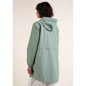 Imperméable Long Amelot Sauge, Flotte