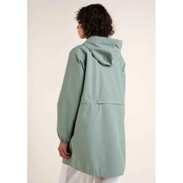 Imperméable Long Amelot Sauge, Flotte