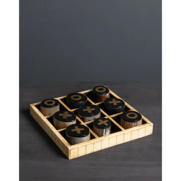 Jeu OXO inserts laiton, Chehoma