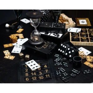 Jeu OXO inserts laiton, Chehoma