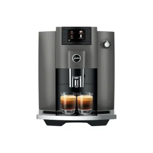 JURA Machine Automatique à café E6 Dark inox EC