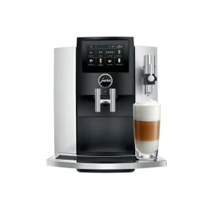 JURA Machine Automatique à Café S8 Moonlight Silver EA