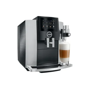JURA Machine Automatique à Café S8 Moonlight Silver EA