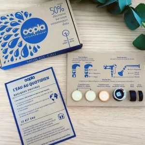 Kit économiseur d'eau pour robinets et douche, oopla