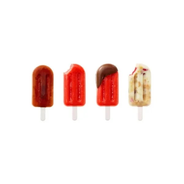 Kit de 4 Moules à Glace Empilables, Lékué
