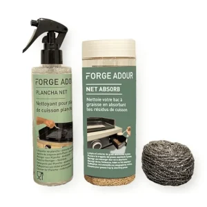 Kit de Nettoyage Absorb pour Plancha, Forge Adour