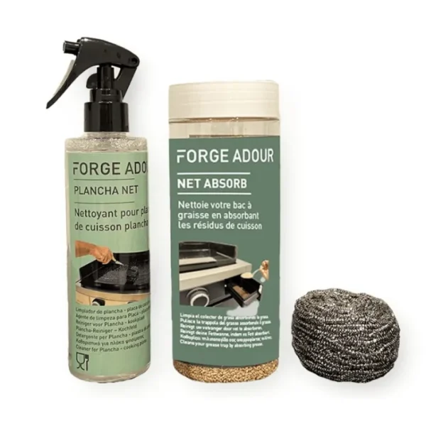 Kit de Nettoyage Absorb pour Plancha, Forge Adour