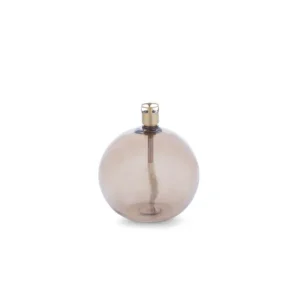Lampe à Huile ronde Champagne, Peri Living