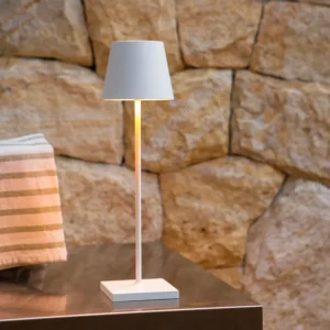 Lampe de table Poldina Blanc, Zafferano