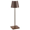Lampe de table Poldina Corten, Zafferano