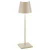 Lampe de table Poldina Sand, Zafferano