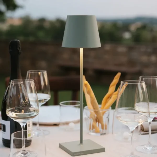 Lampe de table Poldina Sage Green, Zafferano