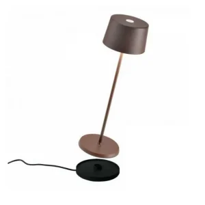 Lampe Olivia Corten 11 x 35 cm, Zafferano
