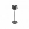 Lampe Olivia Grise 11 x 35 cm, Zafferano