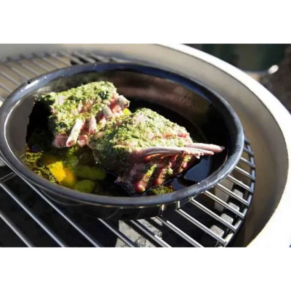 Lèchefrite ronde 27 cm, Big Green Egg