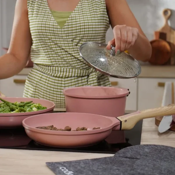 L'Incroyable Casserole amovible Rose Guimauve, Cookut