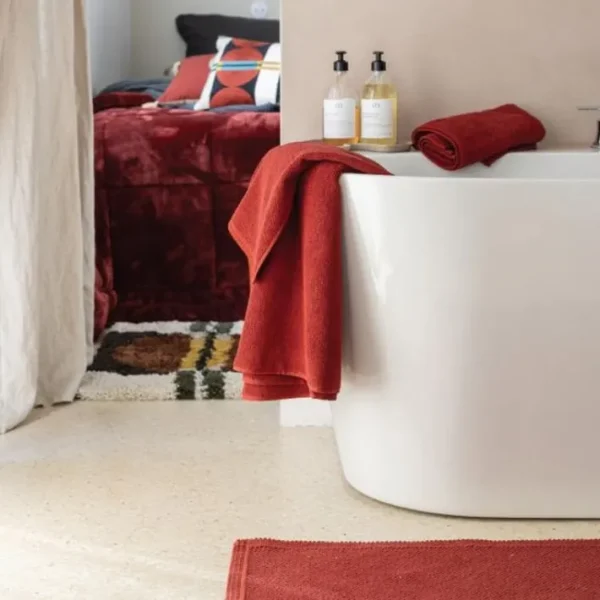 Linge de toilette Bora Géranium, Vivaraise