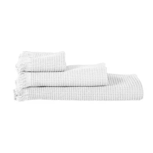 Linge de toilette Timor Blanc, Haomy