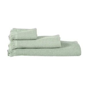 Linge de toilette Timor Céladon, Haomy