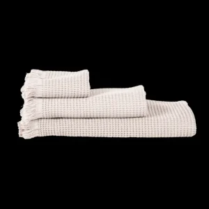 Linge de toilette Timor Craie, Haomy