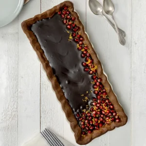 Long plat à tarte Cèdre, Emile Henry