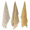 Lot de 3 torchons Bejan Marron, Bloomingville
