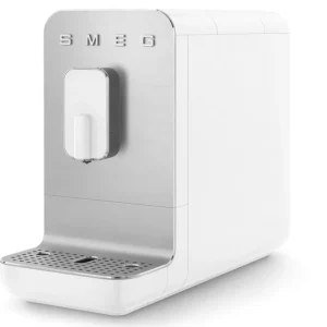 Machine à café Automatique avec broyeur intégré Années 50 Blanc, SMEG