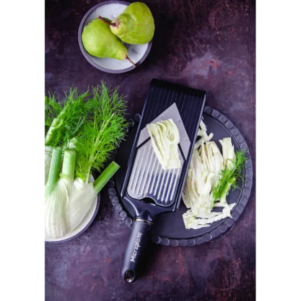 Mandoline lame V avec lame à julienne, Microplane