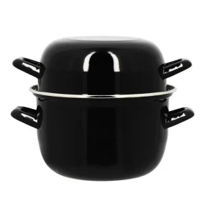 Marmite à moules en acier émaillé, Lebrun