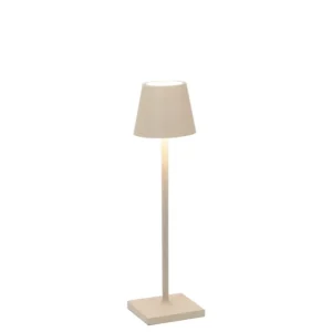 Micro lampe de table Poldina Sand, Zafferano