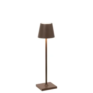 Micro lampe de table Poldina Corten, Zafferano