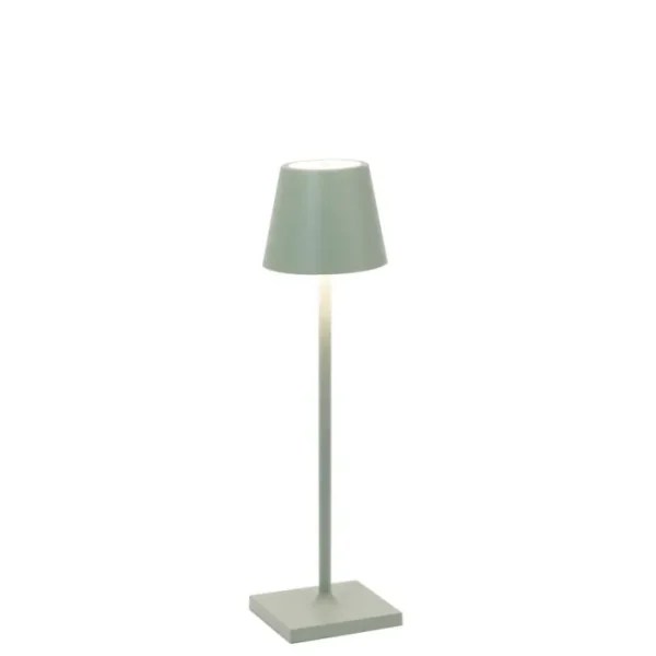 Micro lampe de table Poldina Sage Green, Zafferano