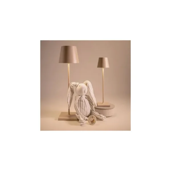 Micro lampe de table Poldina Sand, Zafferano