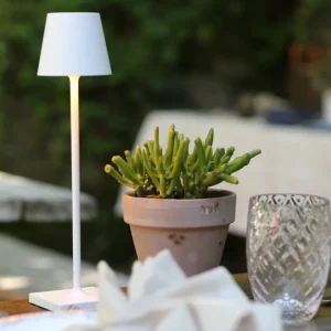 Micro lampe de table Poldina Blanc, Zafferano