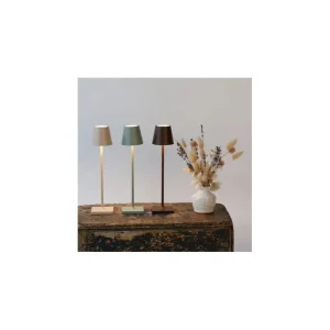 Micro lampe de table Poldina Sage Green, Zafferano