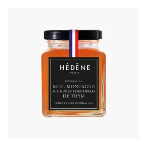 Miel Montagne aux Huiles Essentielles de Thym 125 g, Hédène